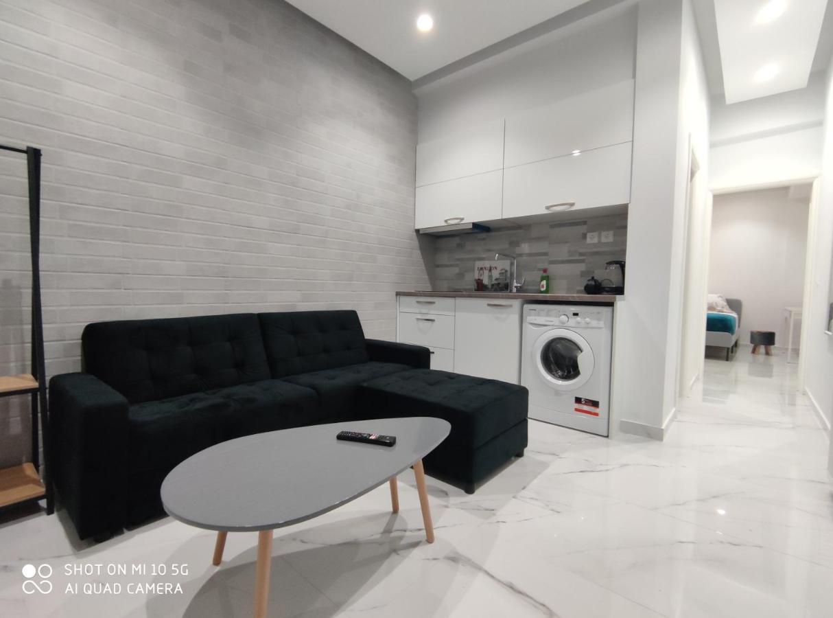 Modern Apartment With A Huge Terrace Athen Exterior foto